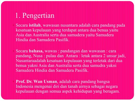 Wawasan Nusantara Ppt