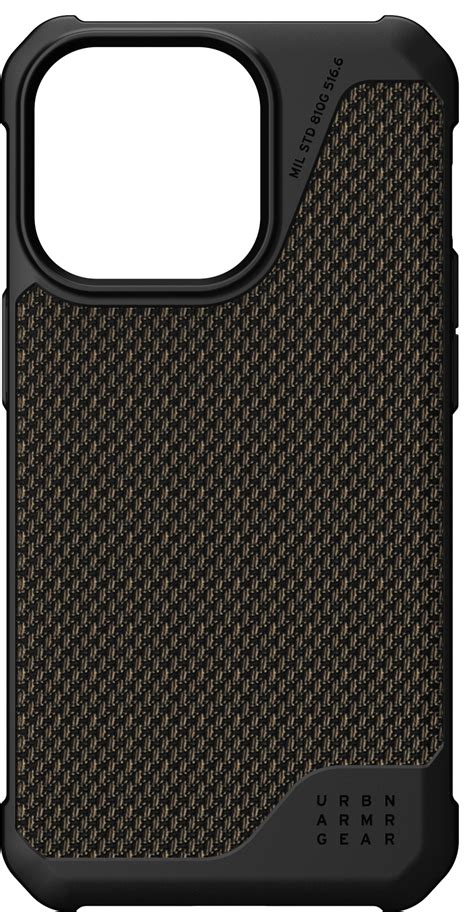 Uag Metropolis Deksel Til Iphone Pro Kevlar Black Elkj P