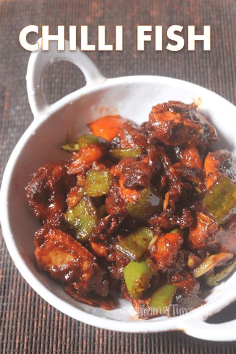 Chilli Fish Recipe - Chilli Fish Dry Recipe - Easy Indo-Chinese Recipes