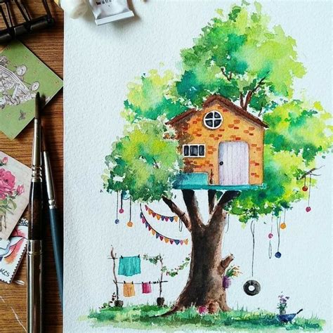 Pin By Latha Packirisamy On Arts Painting Art Projects Watercolor