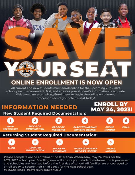 Lancaster ISD Online Enrollment is Now Open | Lancaster Independent ...