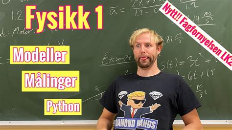 Fysikk Intro Modeller M Linger Og Program For Gj Re M S Til Km