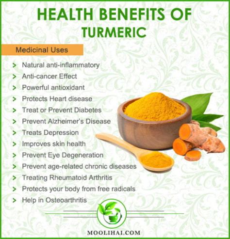 Health Benefits Of Turmeric