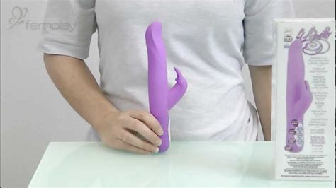 Femplay Lamour Silicone Rabbit Thumper Vibrator Demonstration Youtube