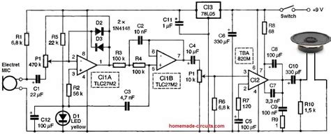 High Precision Electronic Stethoscope Circuit