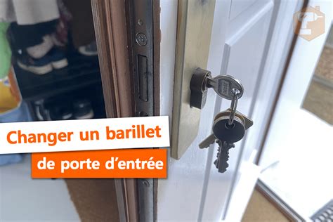 Comment Changer Un Barillet De Porte Dentr E Rayon Bricolage