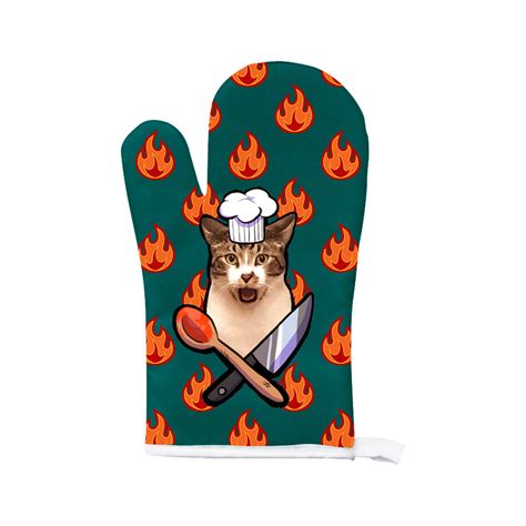 Illymation Mitt Chef Luigi X Illy Funny Aprons