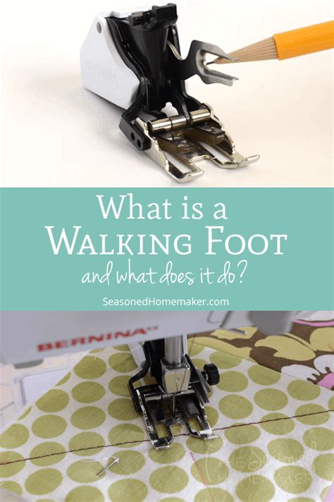 How to Use a Sewing Machine Walking Foot