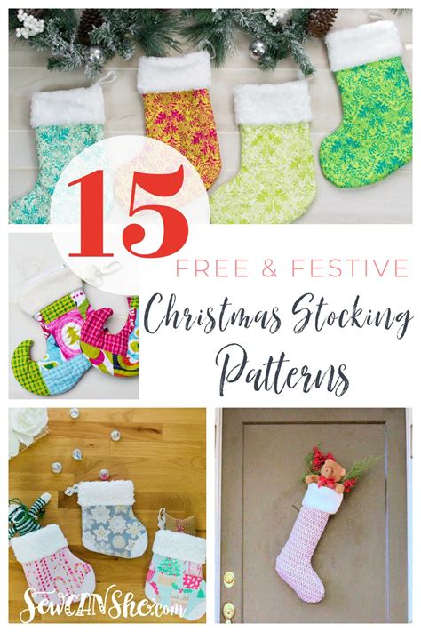 How to Sew a Christmas Stocking: 15 BEST Stocking Patterns (all free)