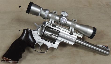 Ruger Super Redhawk 44 Magnum Stainless Revolver W Scope Sn 550 89905xx