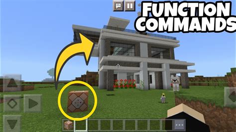 HOW TO SPAWN A HOUSE USING FUNCTION COMMANDS IN MINECRAFT How To