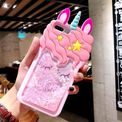 3d Pink Unicorn Iphone Case In 2021 Unicorn Iphone Case Unicorn Phone Case Pretty Iphone Cases