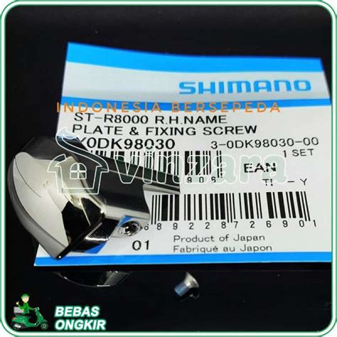 Jual Shimano St R Brifter Shifter Name Plate Right Left Screw