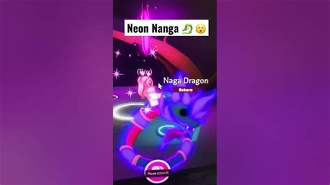 Neon Naga Dragon In Adopt Me Youtube