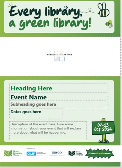 Posters 2024 • Green Libraries Week