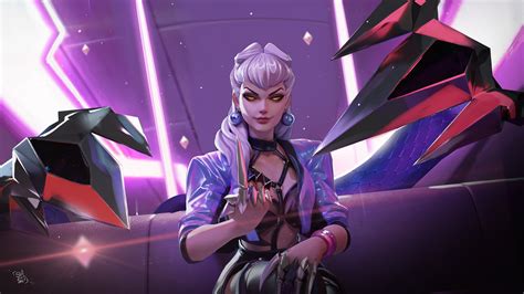 Kda Evelynn Mac Wallpaper Download Allmacwallpaper