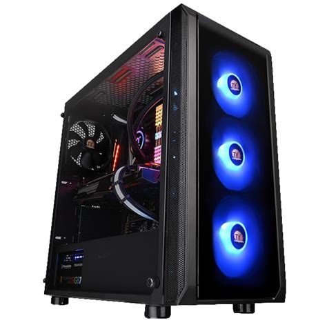 Gabinete Thermaltake Versa J Vidro Temperado Rgb Terabyte