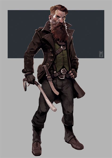 Artstation Hipster Trapper Character For Unannounced Project