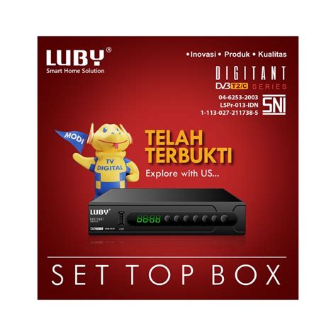 Jual SET TOP BOX LUBY TV DIGITAL STB DV3 T2 01 DAN 02 FULL HD SUPPORT