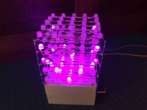 5x5x5 Rgb Led Cube 5 Steps Instructables