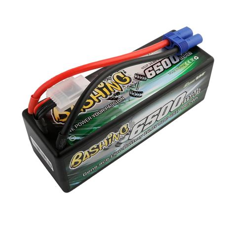 Gens Ace Batterie LiPo 4S 14 8V 6500mah 50C EC5 Model Co