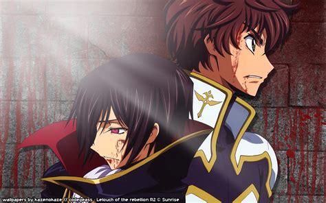 All Male Blood Code Geass Kururugi Suzaku Lelouch Lamperouge Male