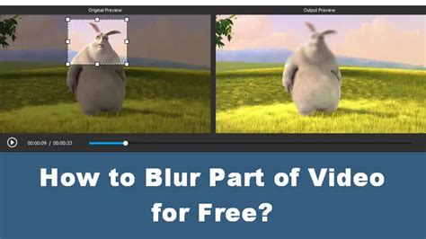 How To Blur Or Pixelate Part Of A Video For Free