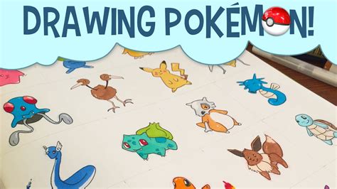 Pokemon Characters Drawing at GetDrawings | Free download