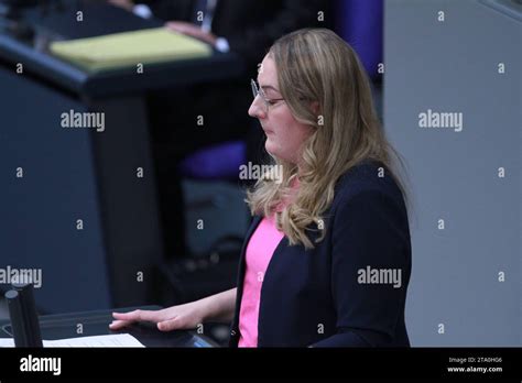 Berlin Deutschland Sitzungswoche Im Deutschen Bundestag