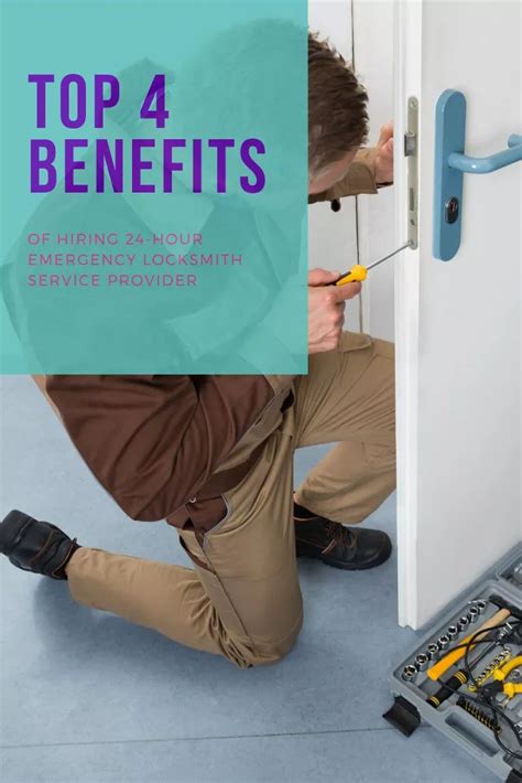 Top 4 Benefits Of Hiring 24 Hour Emergency Locksmith Service Provider