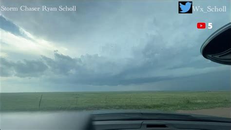 Live Storm Chaser Oklahoma Tornadoes And Gorilla Hail Youtube