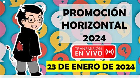 Soy Docente PROMOCIÓN HORIZONTAL 2024 YouTube