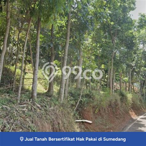 jual tanah bersertifikat hak pakai  sumedang