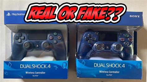 PS4 Controller Real VS Fake How To Tell Difference YouTube