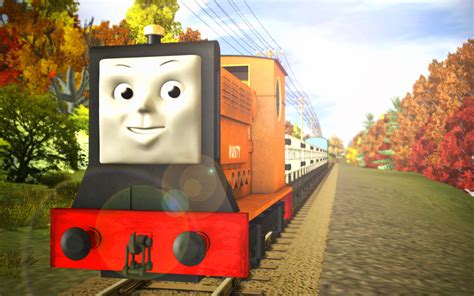 Skarloey Railway 2012 Wallpaper - (''Rusty'') by Nictrain123 on DeviantArt