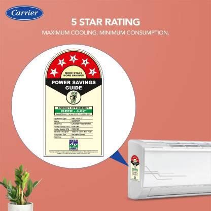 Carrier Tons Star Bee Rating Wifi Inverter Ac White K Star