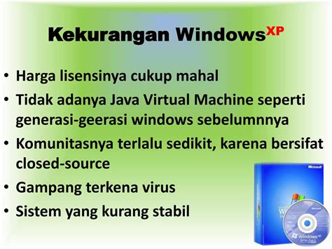 Ppt Windows Xp Operating System Ppt