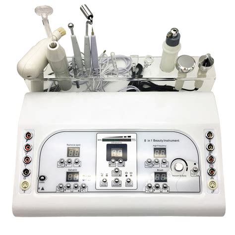 A Spa Use Ultrasonic Galvanic High Frequency Multifunction Facial