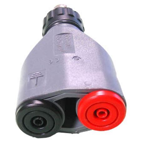 Bnc Adapter Female Two Mm Safety Sockets Electro Pjp