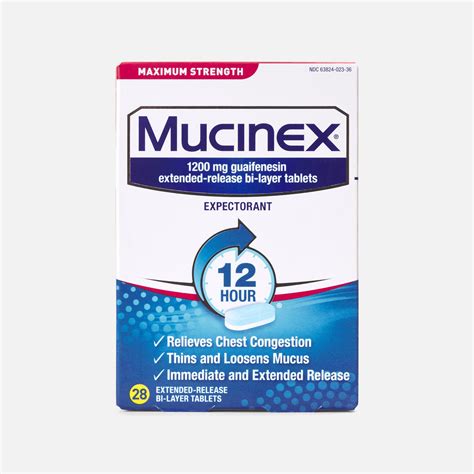 FSA Eligible Mucinex Maximum Strength 12-Hour Chest Congestion