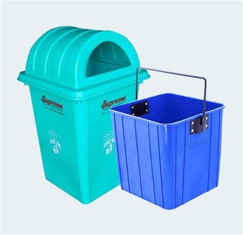 Material Handling Plastic Crates Supreme Dome Shape Dustbin