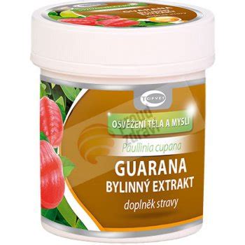 Topvet Guarana bylinný extrakt 60 kapslí od 160 Kč Heureka cz