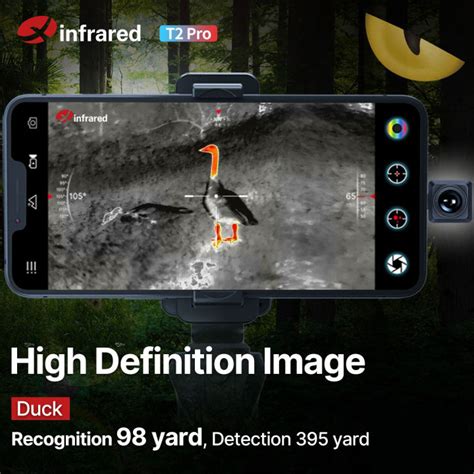 INFIRAY T2 PRO Thermal Imager For Hunting Outdoor Search 1492m 256x192