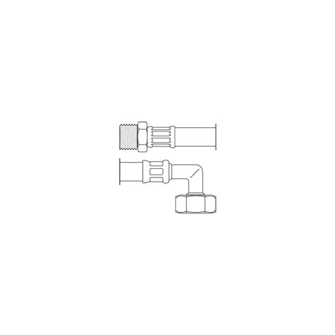 NEOFLEX EPDM Panzerschlauch DN 25 AG X IG Gebogen 1 X 1 30 CM Nett