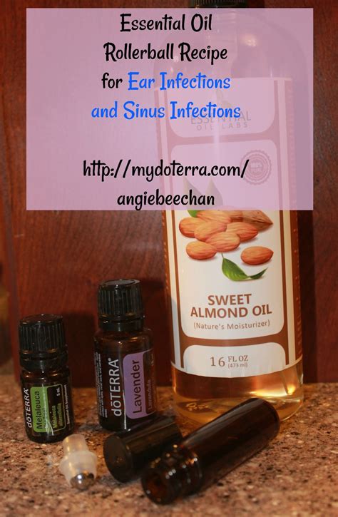 Essential Oil Rollerball Recipe For Ear Infections And Sinus Infections