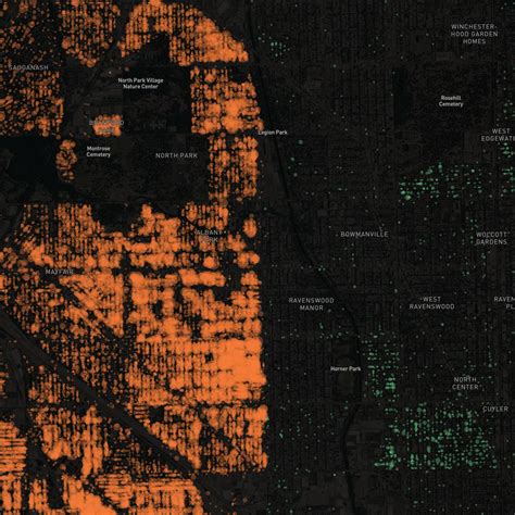 Recycling contaminations map