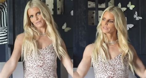 Jessica Simpson Preocupa A Fans Por Extraño Comportamiento Y Frágil