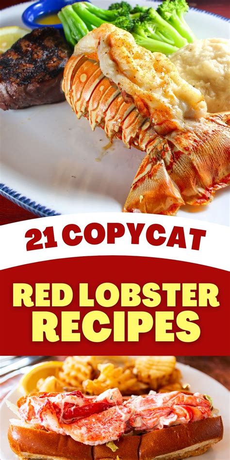 21 Red Lobster Recipes To Make At Home Recipe Lobster Recipes Shrimp Recipes For Dinner