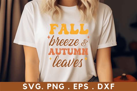 Fall Breeze Autumn Leaves Svg Graphic By CraftSVG Creative Fabrica