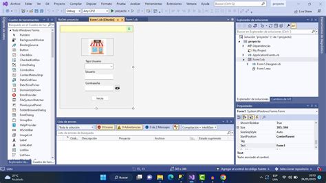 Inicio De Sesión En Visualbasicnet Con Sql Server Crear Y Programar Un Formulario Visual 2022